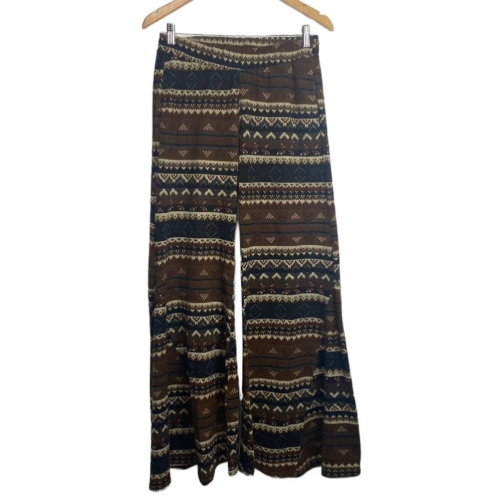 Show Me Your MuMu Mellow Brown Western‎ Bell Bottoms Medium
